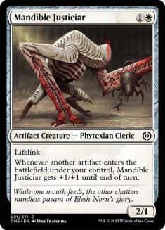 MTG fans beat designers to it on the new Phyrexia sword