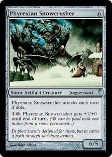 Phyrexian Snowcrusher