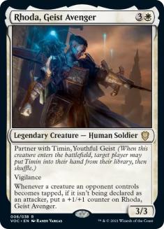 Rhoda, Geist Avenger