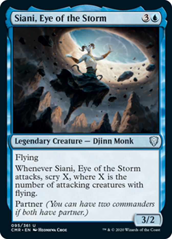 Siani, Eye of the Storm