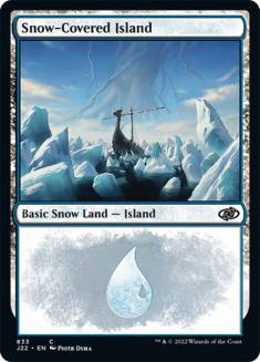 Snow-Covered Island