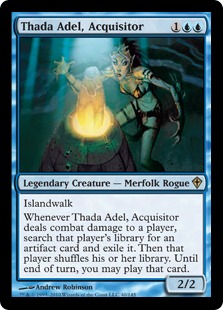 Thada Adel, Acquisitor